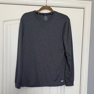 Men's Long-Sleeve Performance ColdGear Shirt - Charcoal Size M